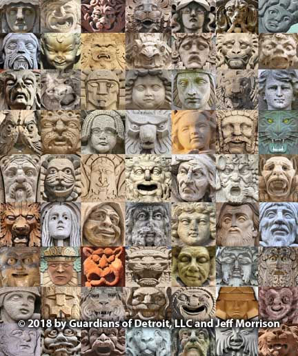 22 - 63 Faces from 55 Buildings