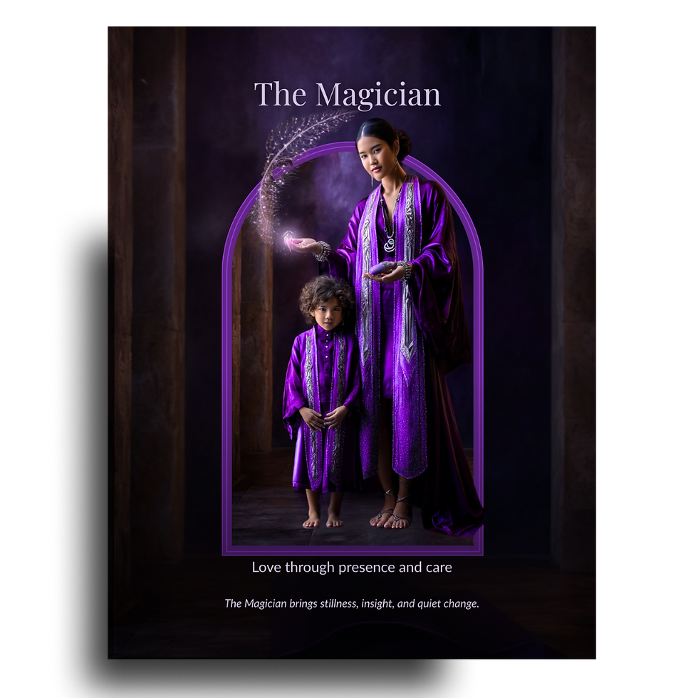 Enheduanna inspired woman doing magic