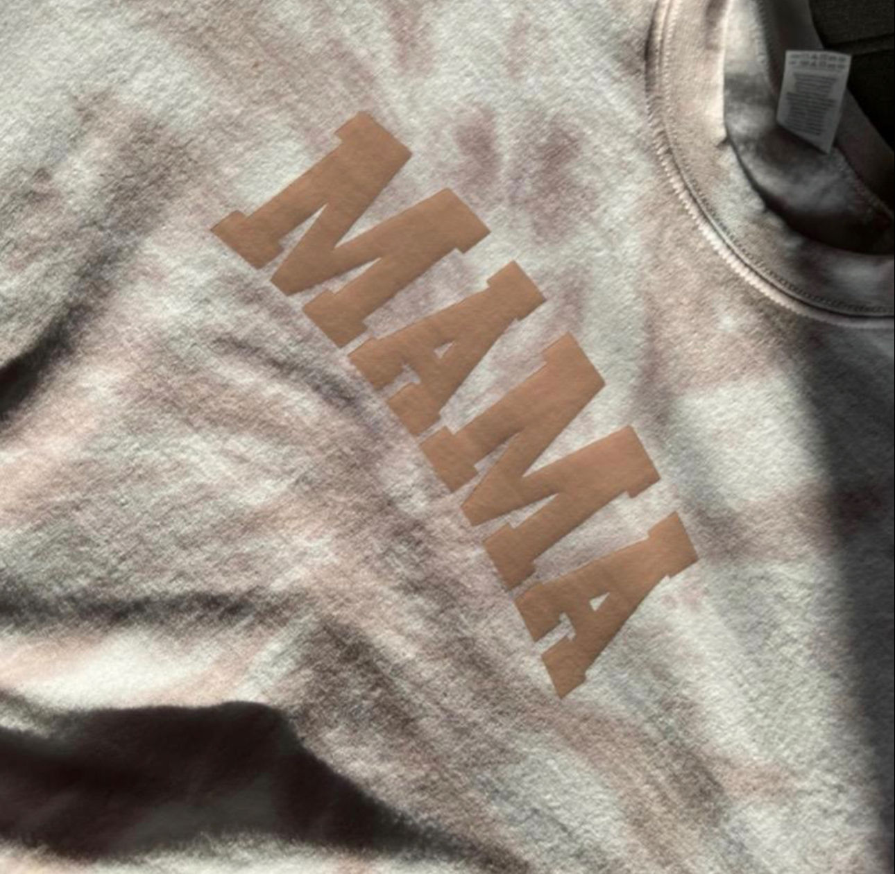 Neutral Mama Tie Dye Crewneck
