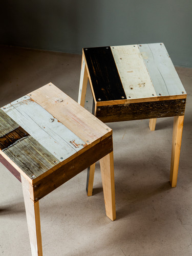 椅子(チェア)・スツール PIET HEIN EEK SCRAPWOOD STOOL HIGH GLOSS PIET HEIN EEK SCRAPWOOD STOOL HIGH GLOSS