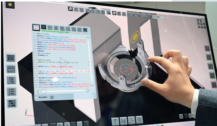 La comodità del software TouchDIMIS