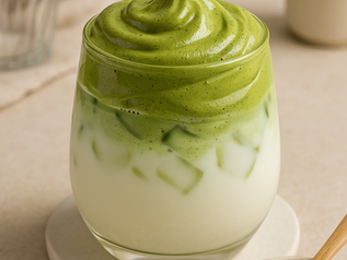 Whipped Matcha Latte