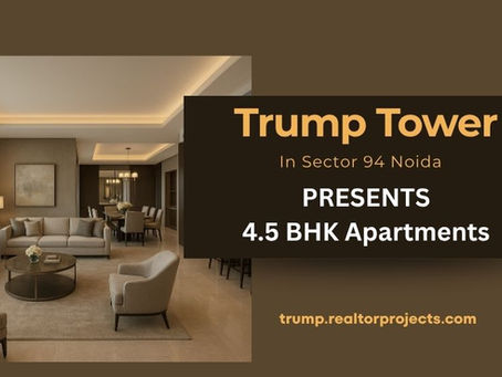 Trump Tower Noida Experience Architectural Grandeur and Luxury at Its Best