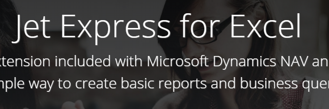 Jet Express for Excel and GP