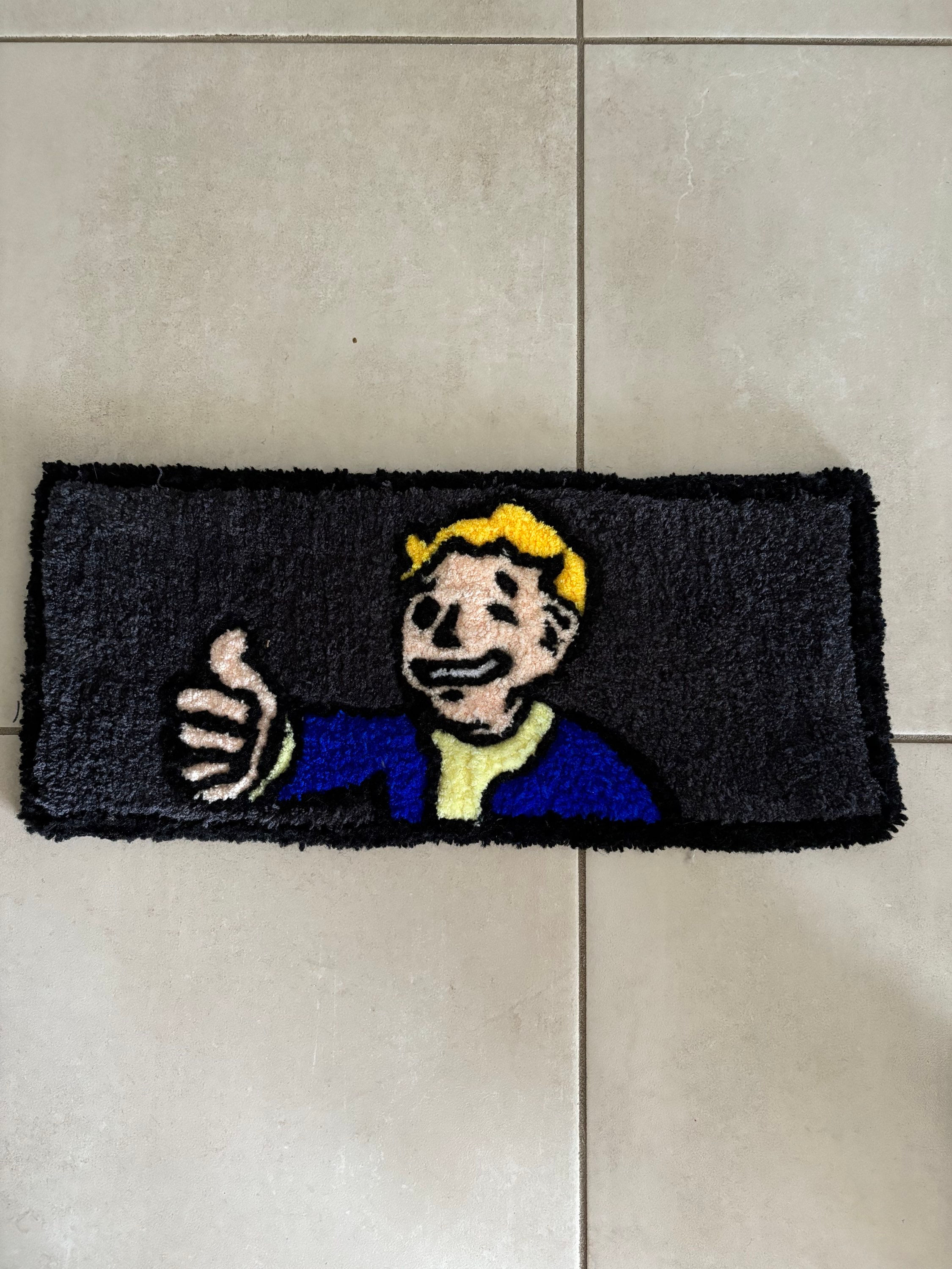 Fallout Keyboard Rug
