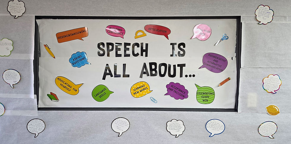 Voices of Victory for Speech Month