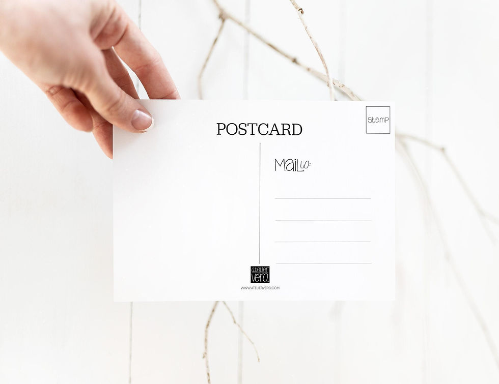 Thumbnail: Nautical Sailboat Coastal Postcard, Happy Place, Rhode Island Greeting Card