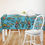 Thumbnail: Sea La Vie Tablecloth, Whimsical and Colorful Kitchen & Table Linens, Fish in...