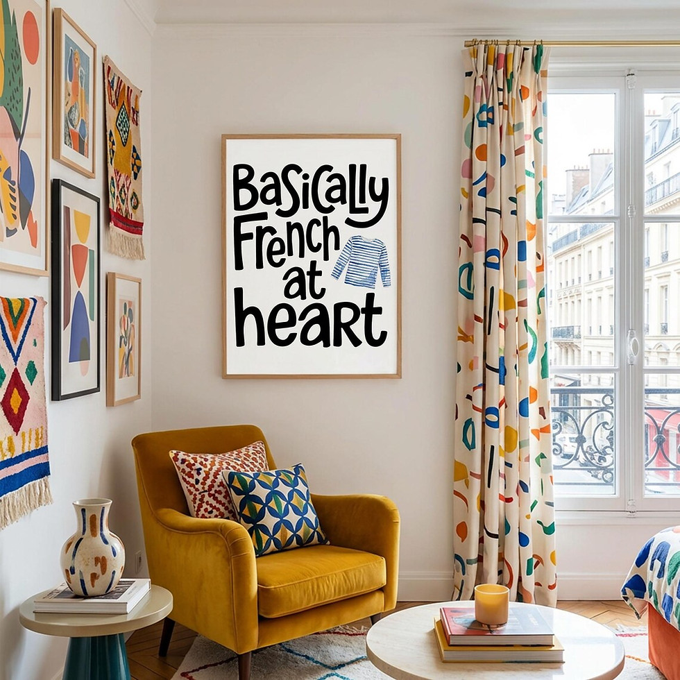 Thumbnail: Basically French at Heart Print