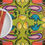 Thumbnail: Vegetables & Birds Tablecloth, Bright Colors, Whimsical Kitchen Linens 52x52in.