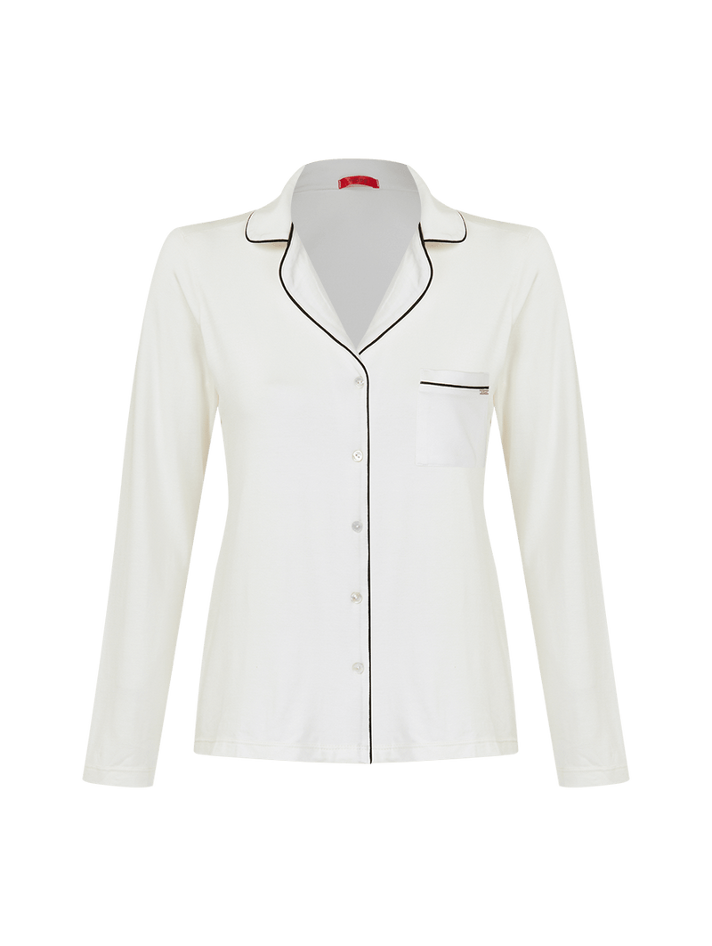 Miniatura: Pijama largo blanco