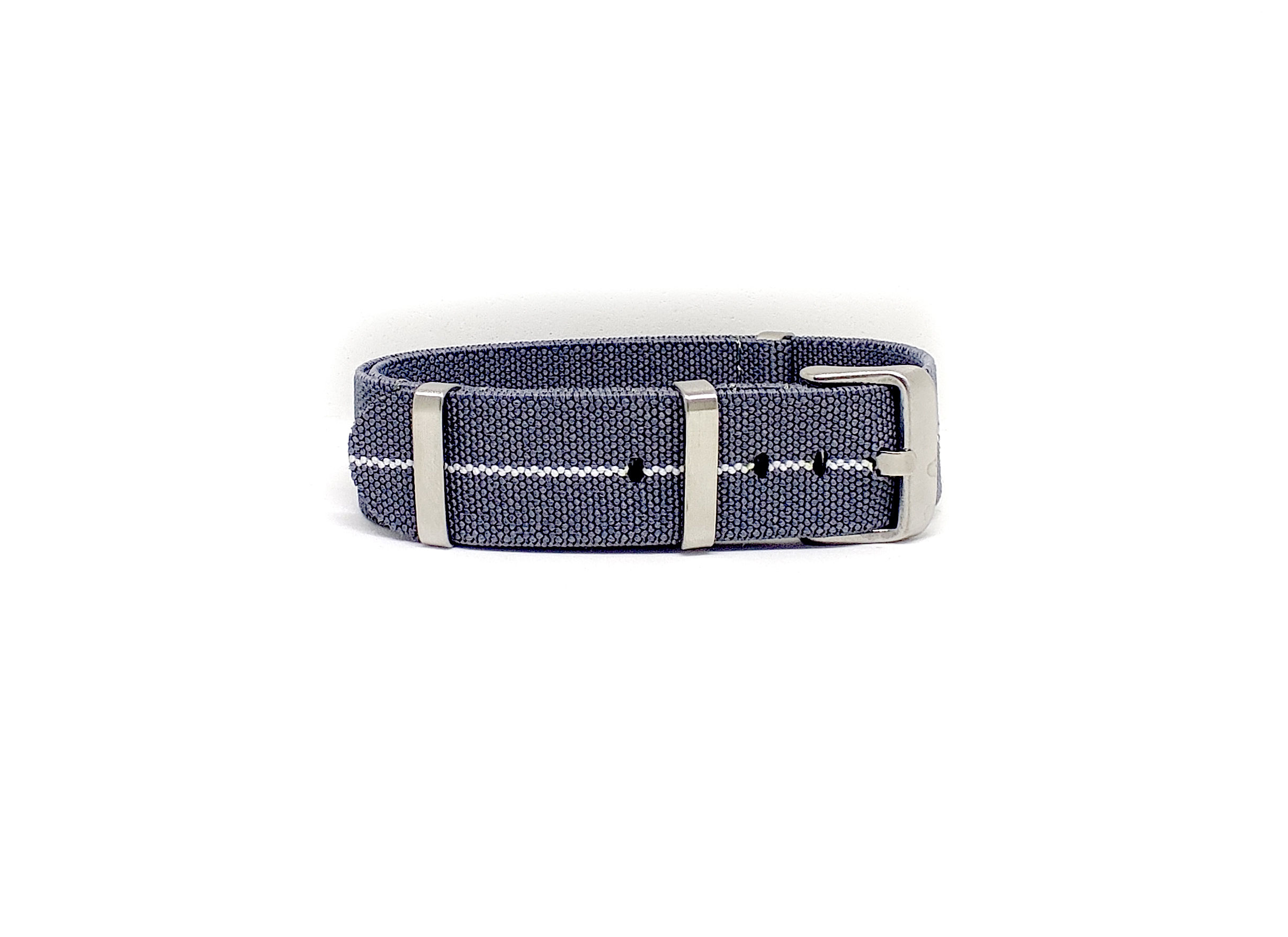Elastic Strap Grey - White