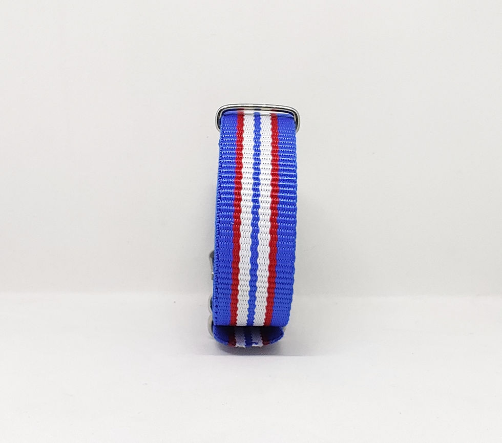 Thumbnail: Nylon Strap Blue-Red-White