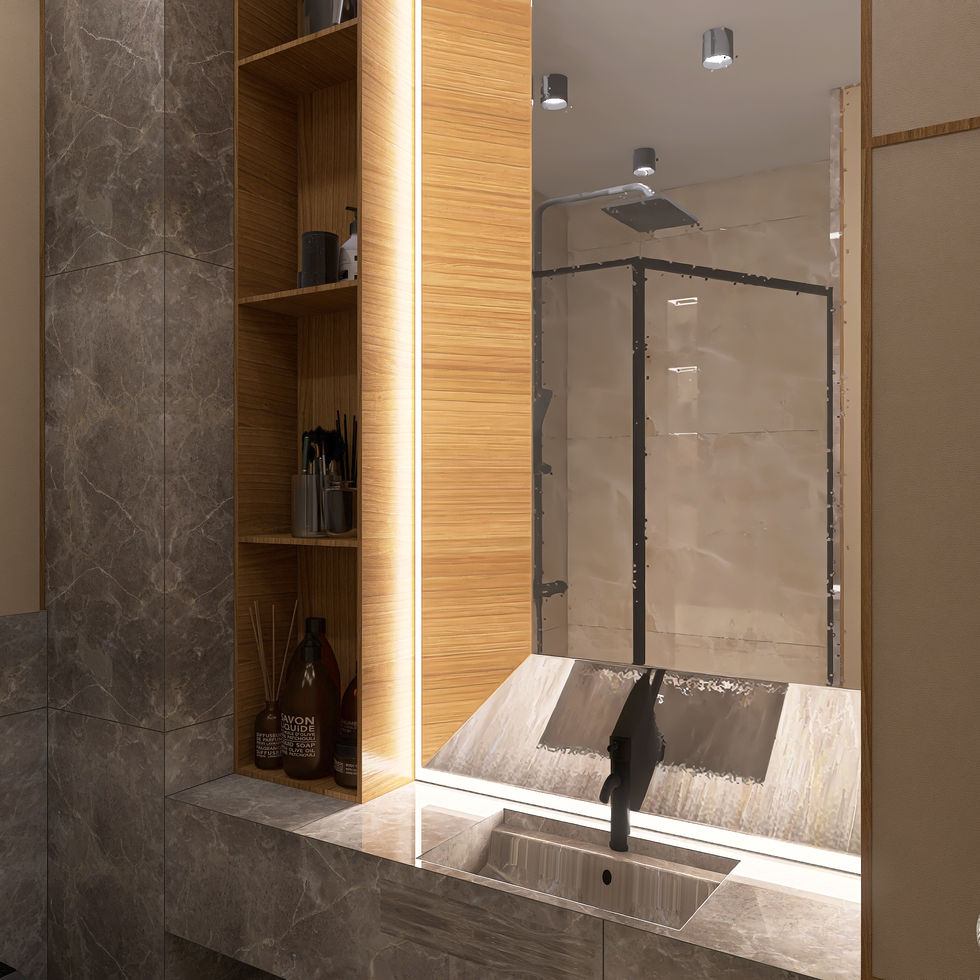 Баня с тоалетна и мокро помещение