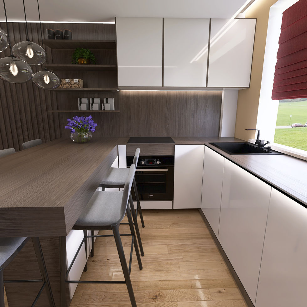 Кухня с трапезария