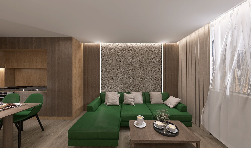 Кухня с трапезария