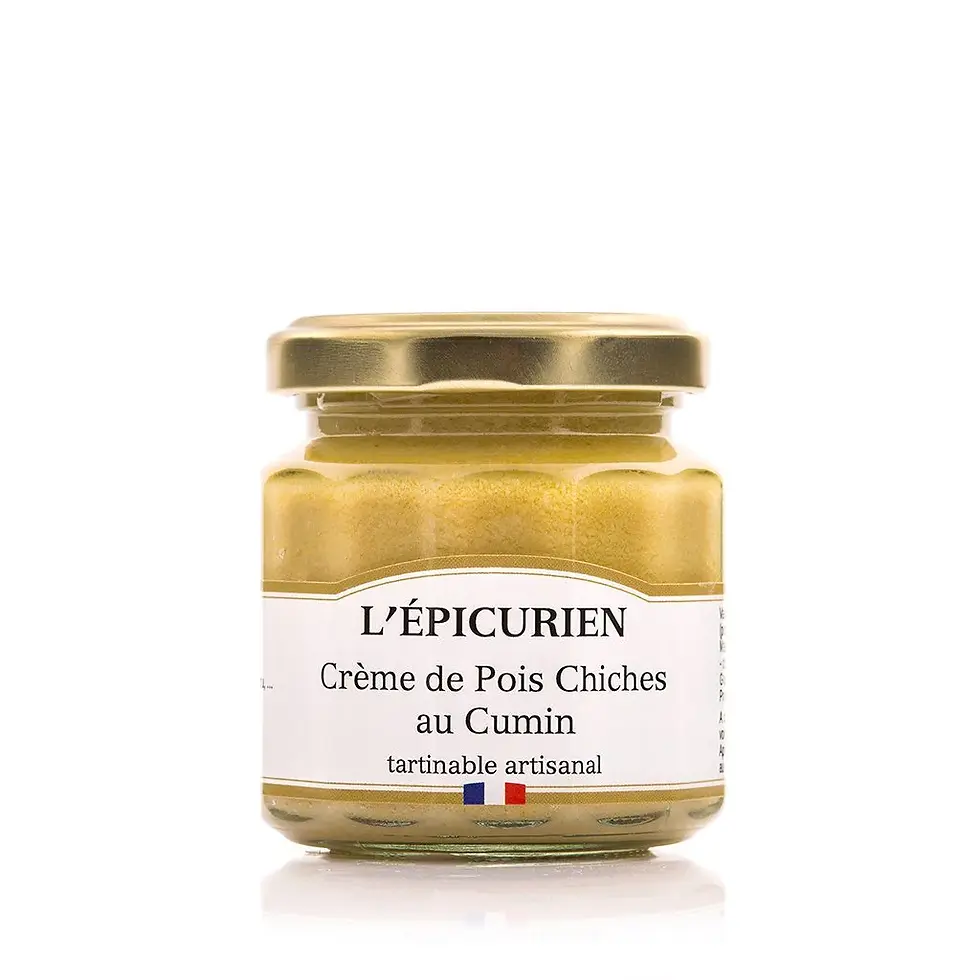 Tartinable grand format 200g créme de pois chiches au cumin