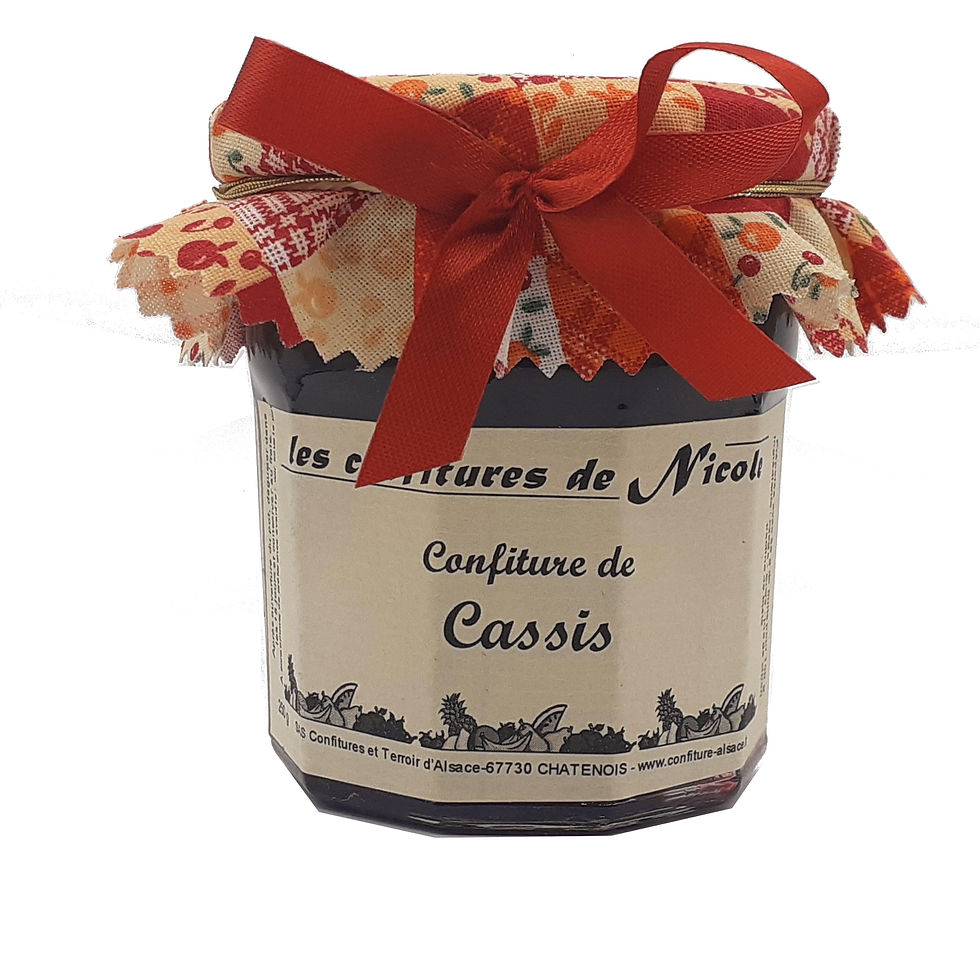 Confiture Cassis 250g