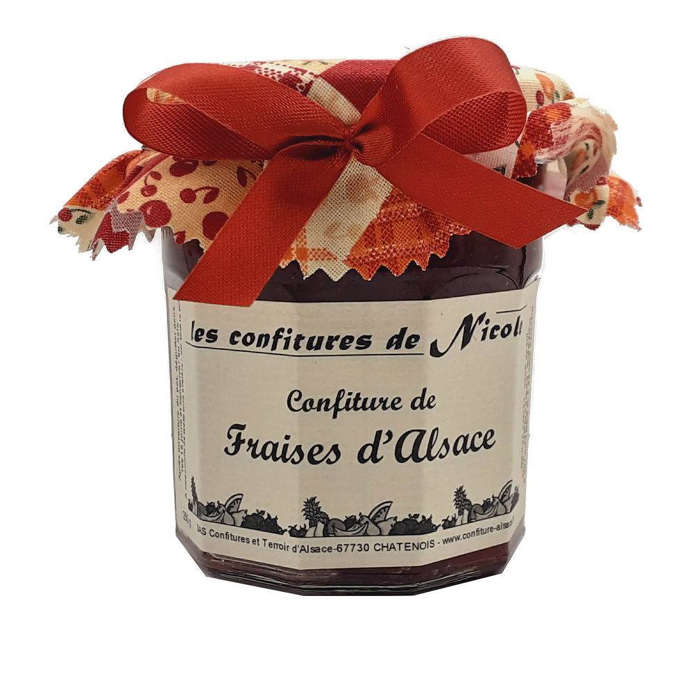 Confiture Fraises d'Alsace 250g