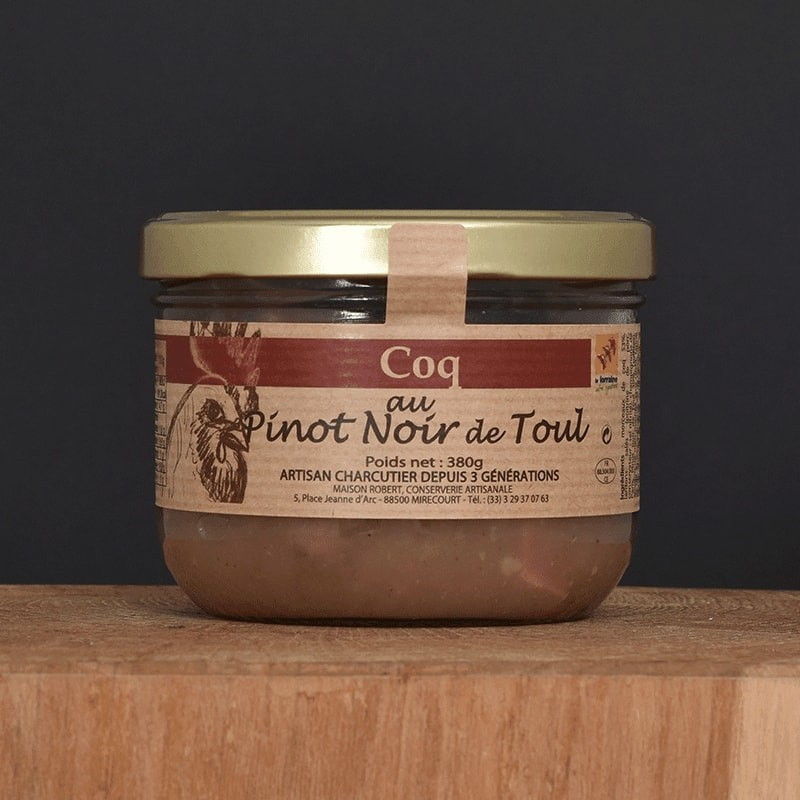 Coq au pinot noir de Toul 380g