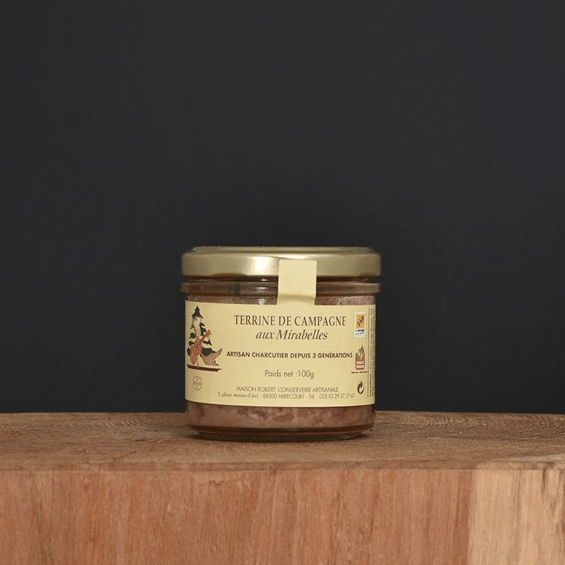 Terrine aux mirabelle 200g