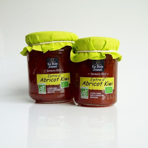 Confiture ABRICOT KIWI EXTRA BIO 250g