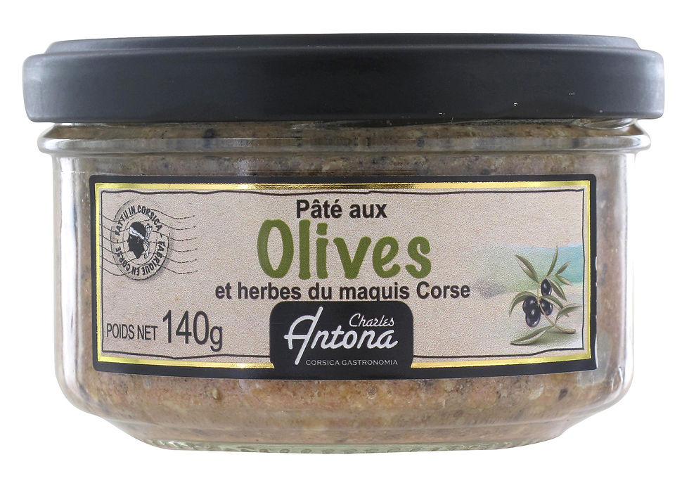 Paté de Porc aux olives et herbes du maquis corse 140g