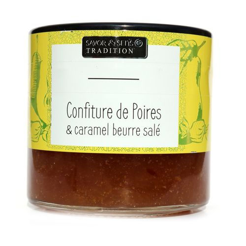 Confiture de luxe poire et caramel beurre salé 170g