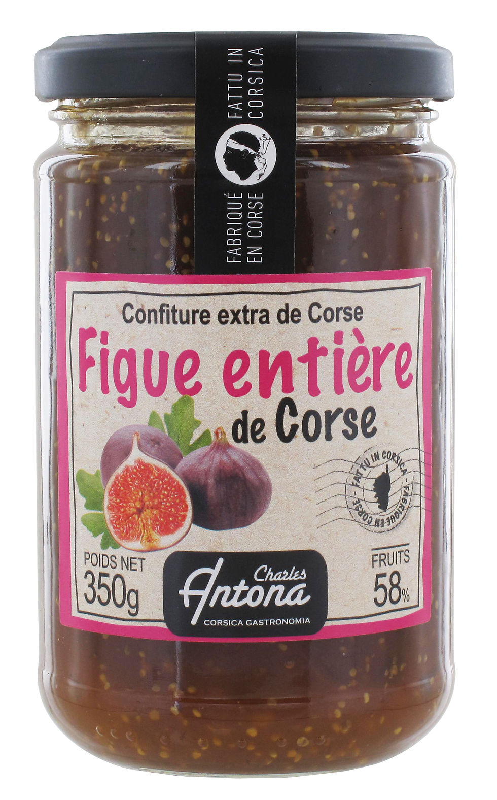 Confiture de figue entiére de Coti 350g