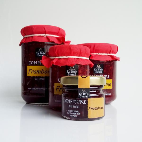 Confiture FRAMBOISE & MIEL 360g