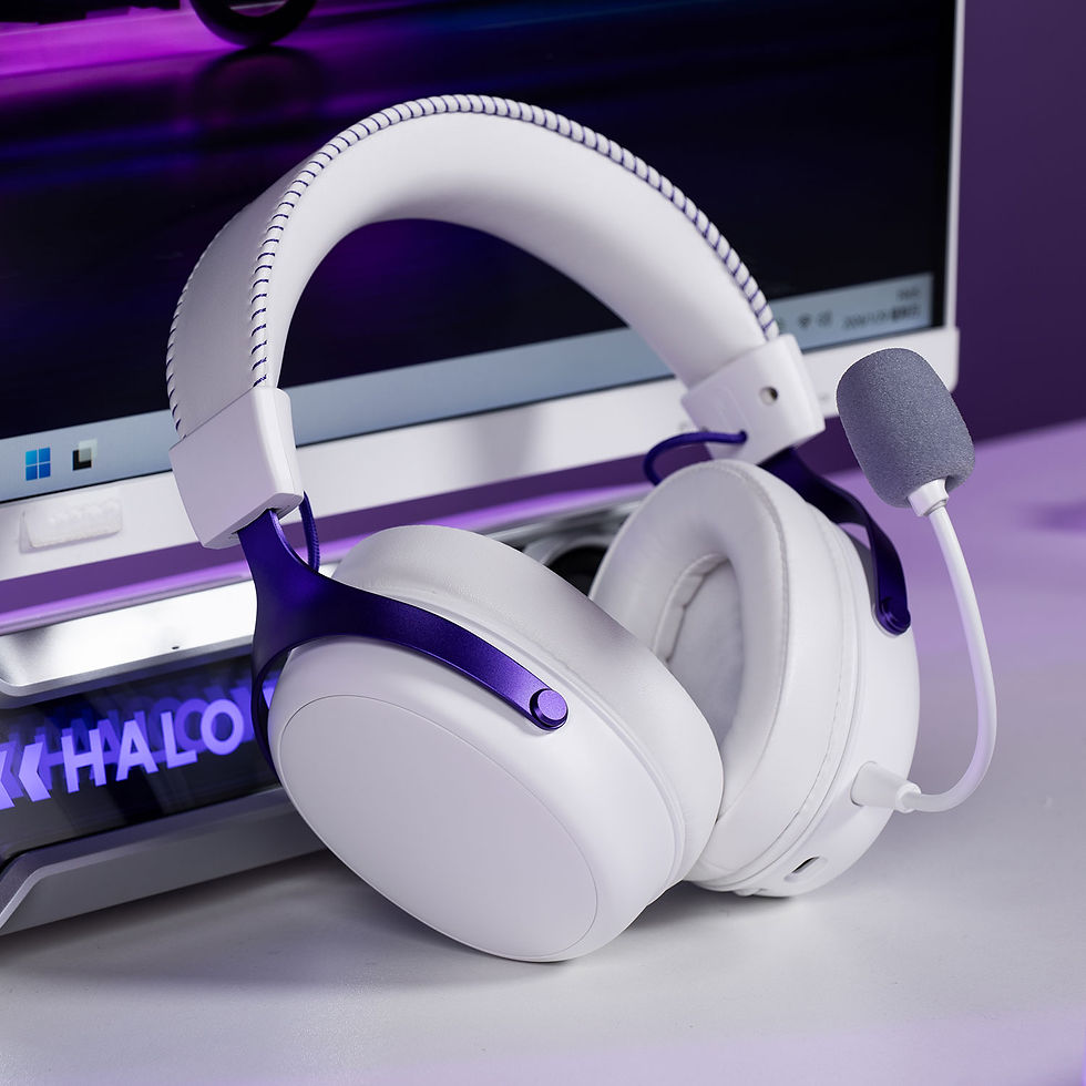 Thumbnail: AKKO Verge S9 E-Sports Headset with Mic Quad-Mode Gaming Headphone 7.1 Channel S