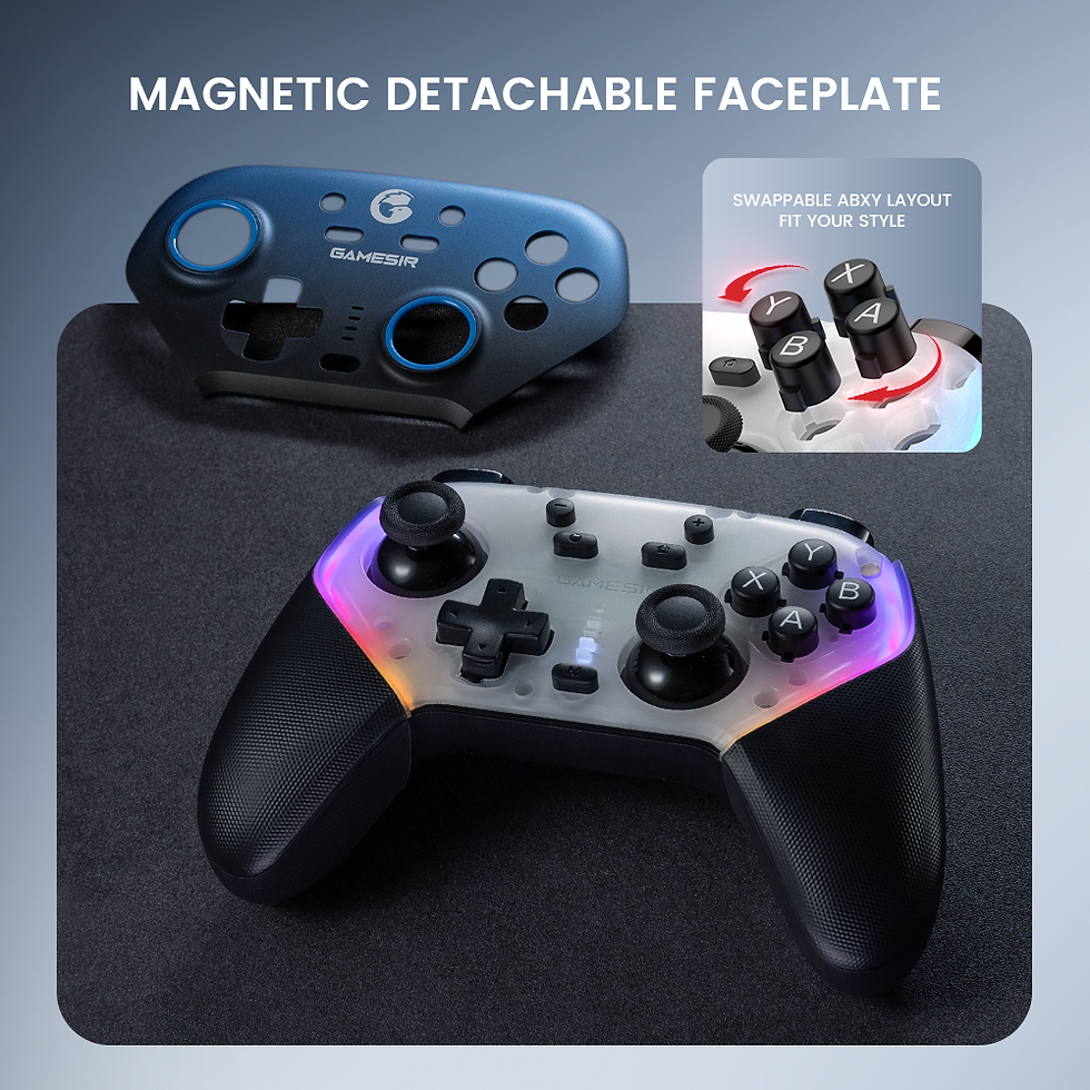 Miniatura: GameSir Super Nova Wireless Switch Controller with Charging Station, Hall Effect