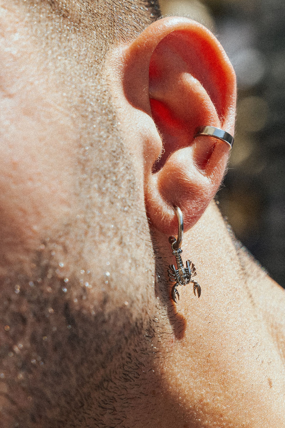 Thumbnail: Ear Cuff Silver Shine