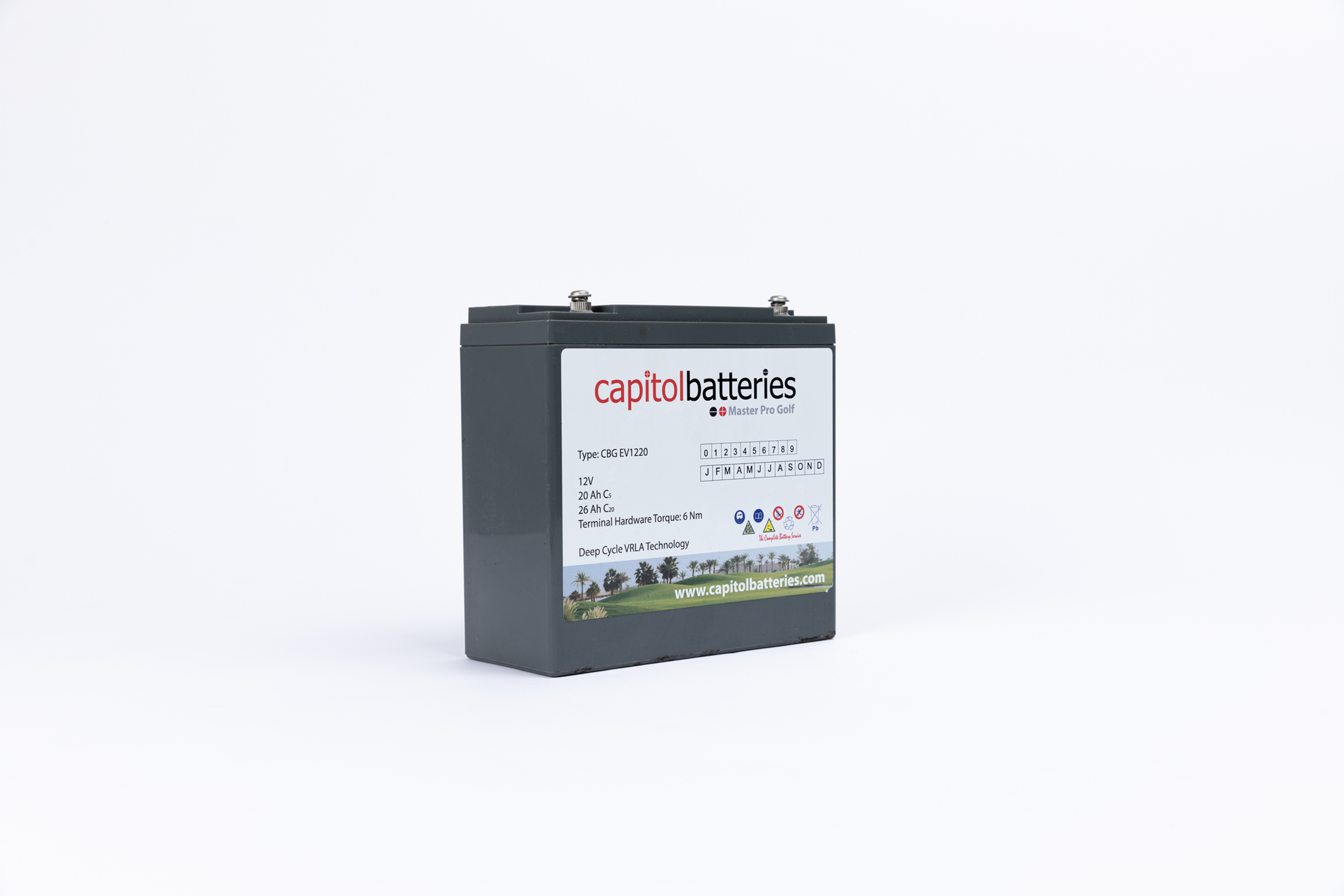 Capitol Master Pro-Golf battery CBG EV 1220