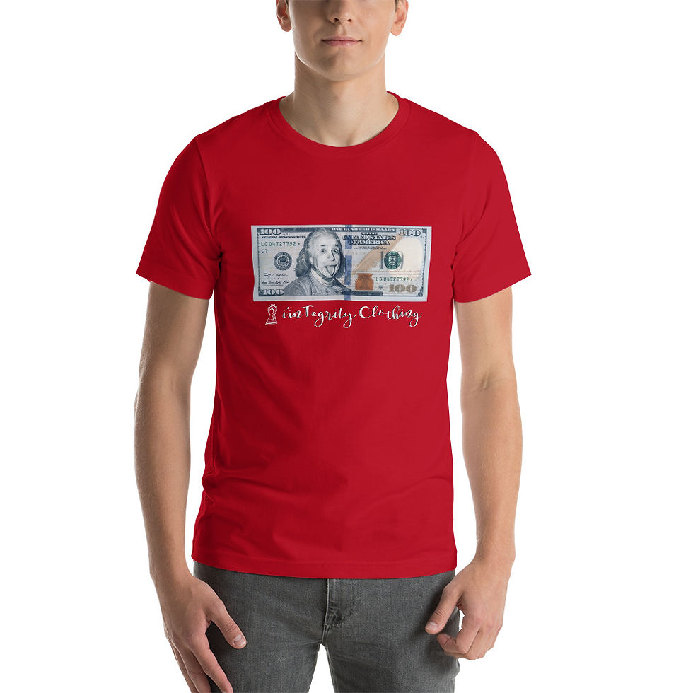 Thumbnail: Men's i'inTegrity Clothing i'Stein Short-Sleeve Unisex T-Shirt