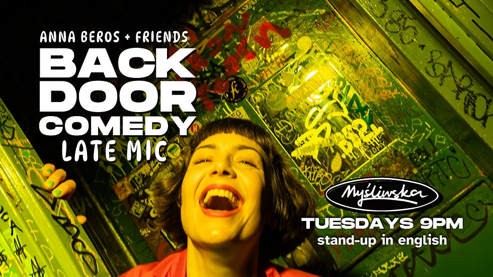 Back Door Comedy: Late Mic Stand-Up in English Tuesdays