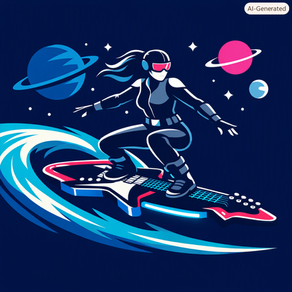 Surfing through cosmic infinity
