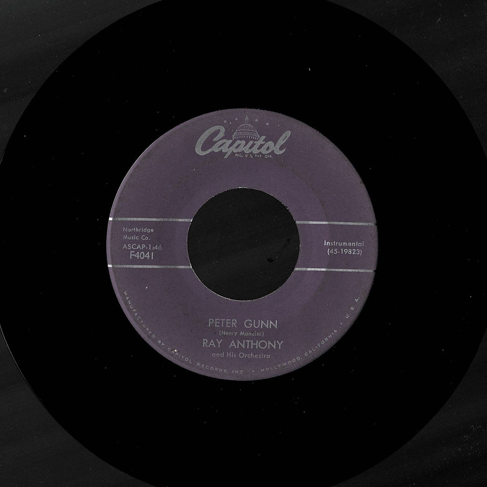 Capital Records "Tango For Two"/"Peter Gunn" By Ray Anthony