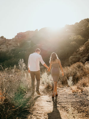 Golden Hour Engagement Session in Simi Valley