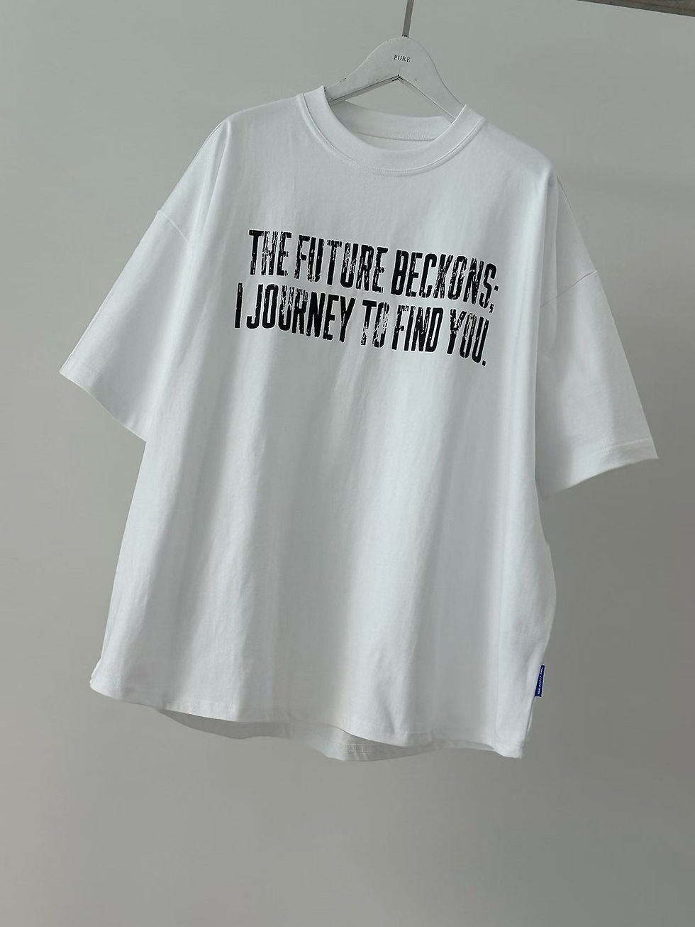 Thumbnail: 蝙蝠袖Over size print tee