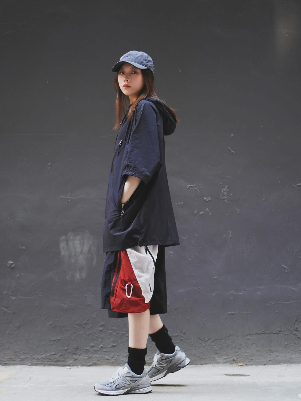 縮圖：Functional Short sleeves hoodie tee