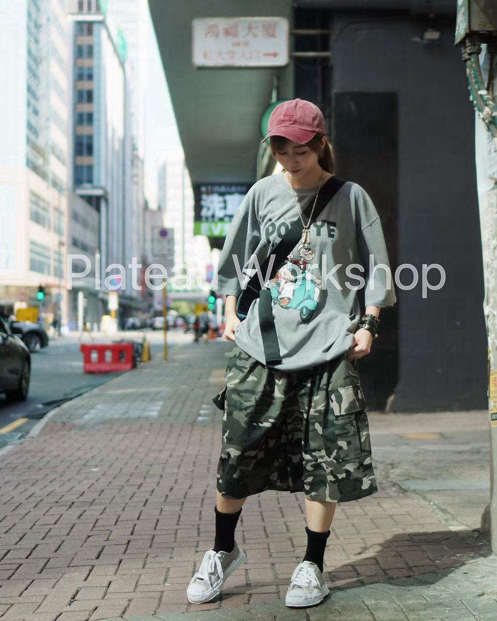 縮圖：Popeye print tee