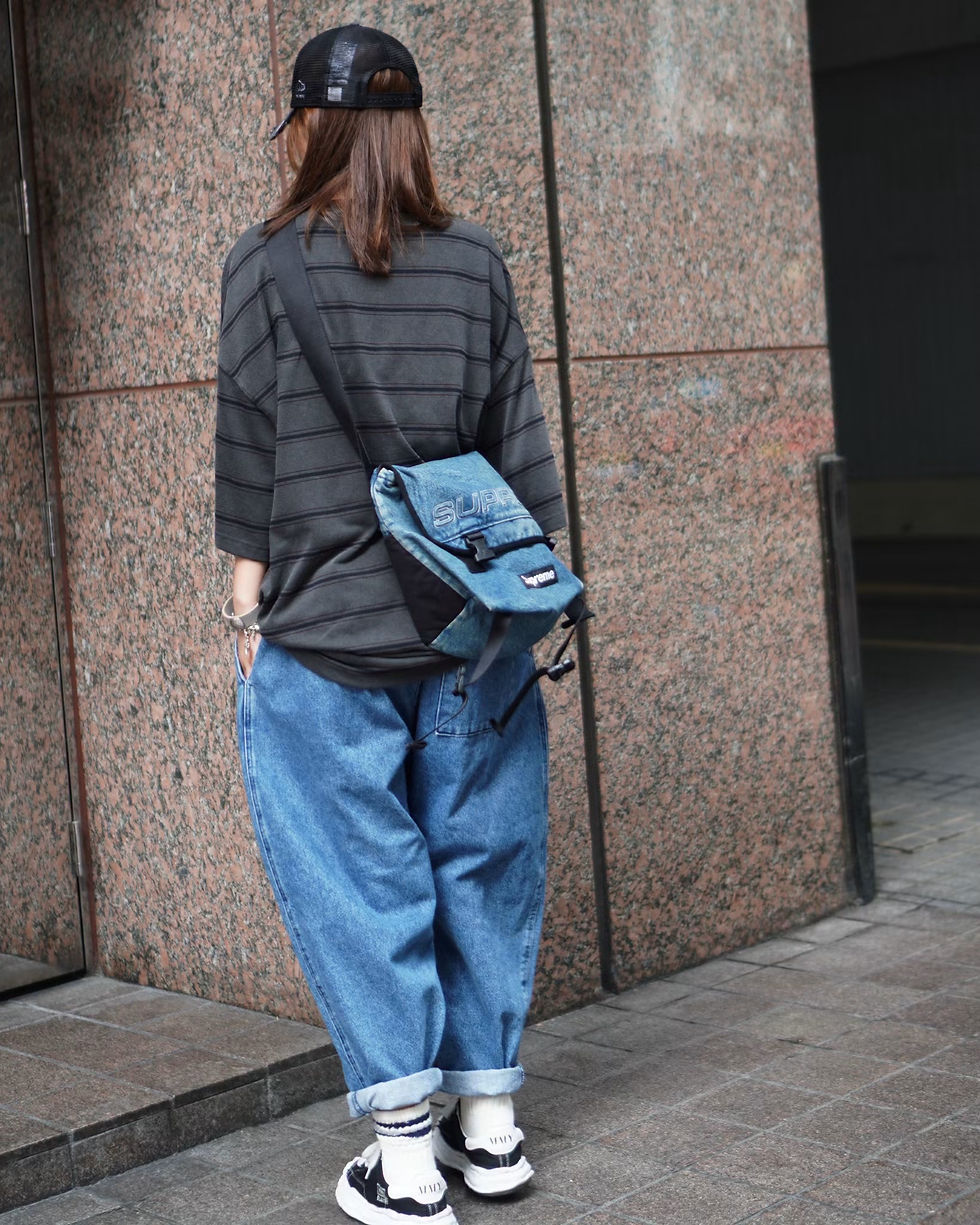 Thumbnail: Oversized striped tee