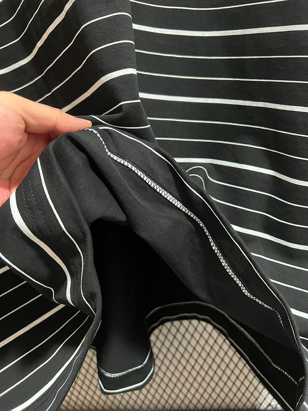 Thumbnail: 重磅oversized striped tee