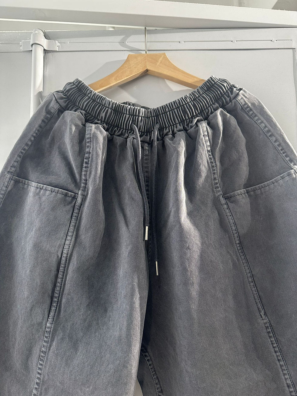 縮圖：切線九分氣球褲