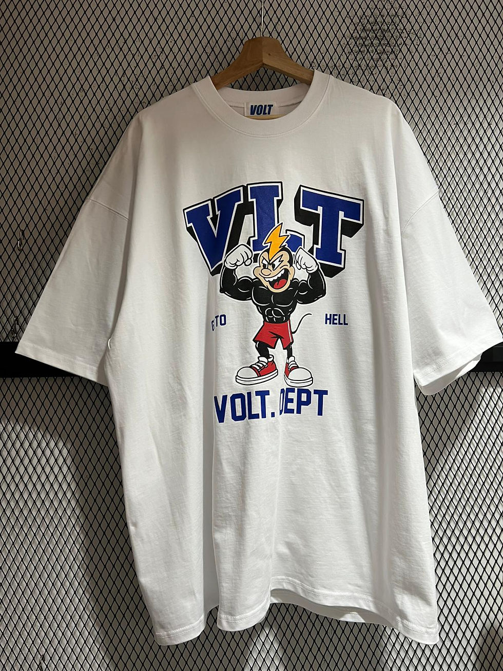 縮圖：Oversized print tee