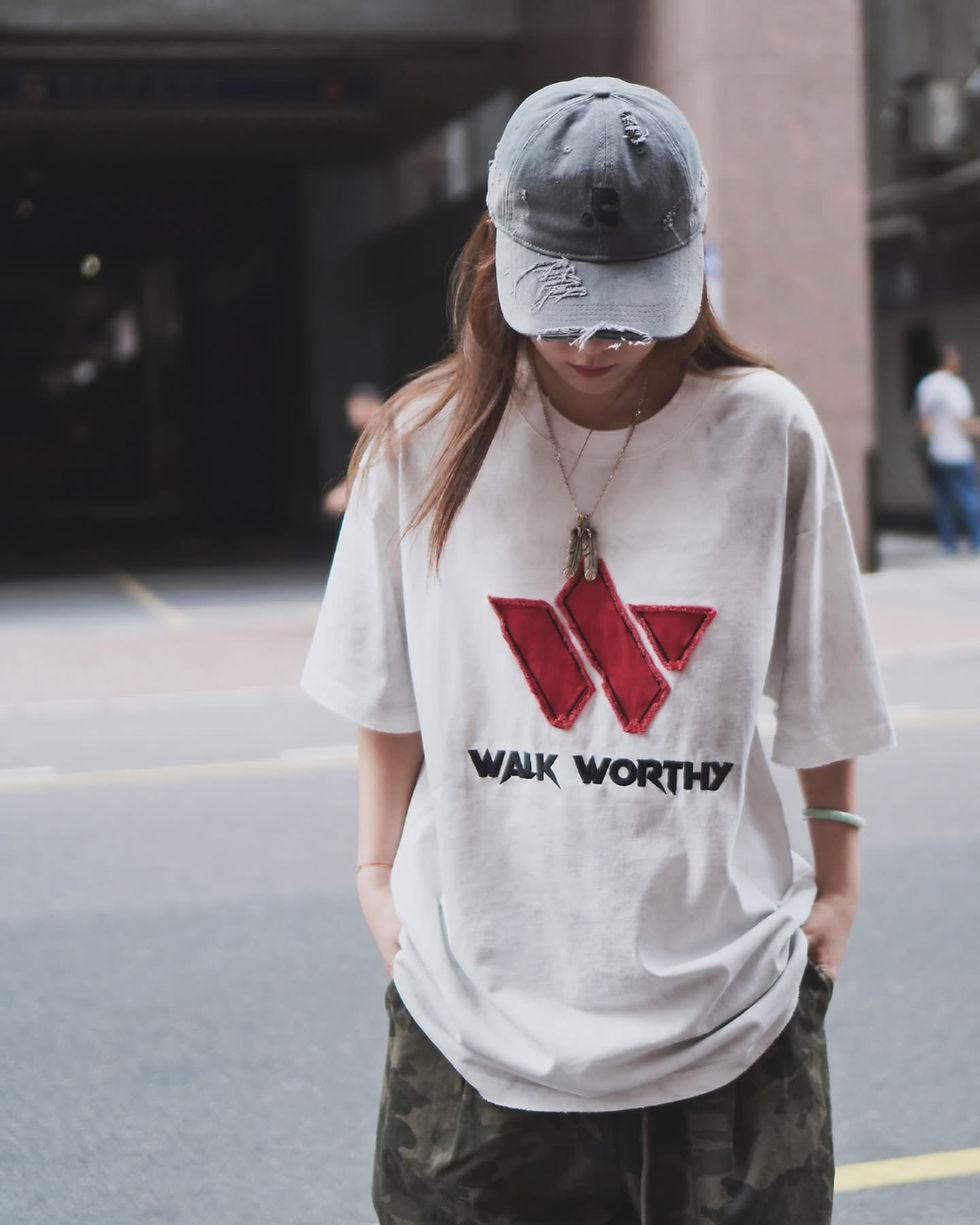 Thumbnail: 重磅貼布洗水tee