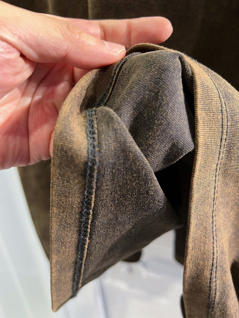 縮圖：Boxycut washed tee