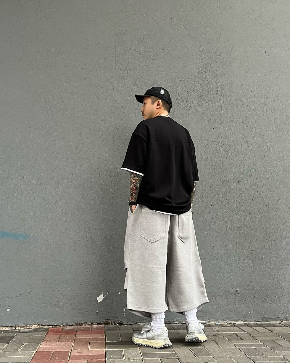 縮圖：Cotton 七分短褲