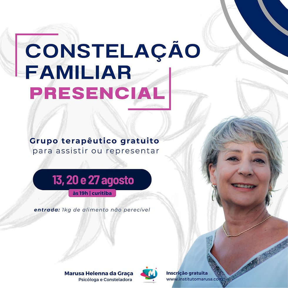 Constelação Familiar PRESENCIAL